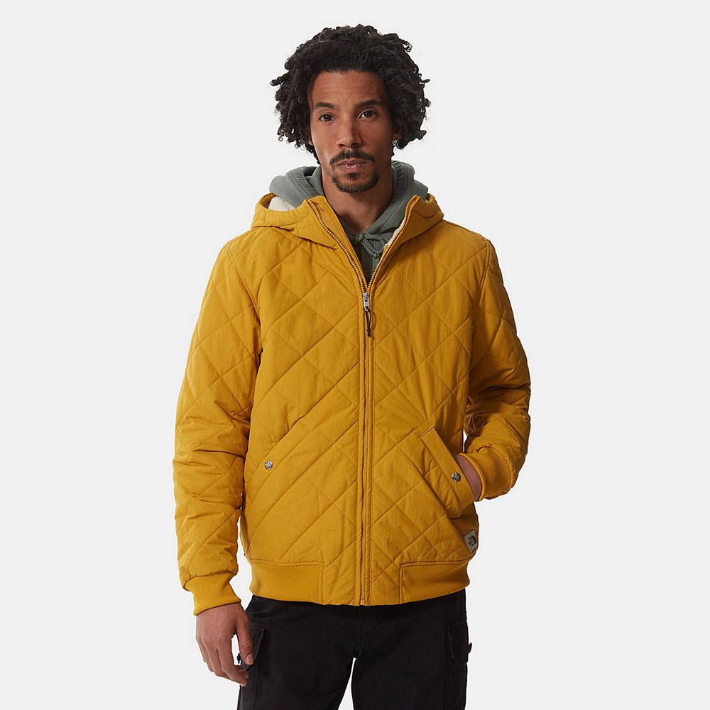 The North Face Insulated Jacket Mens Australia - The North Face Cuchillo Yellow Mountain (VAT-145967